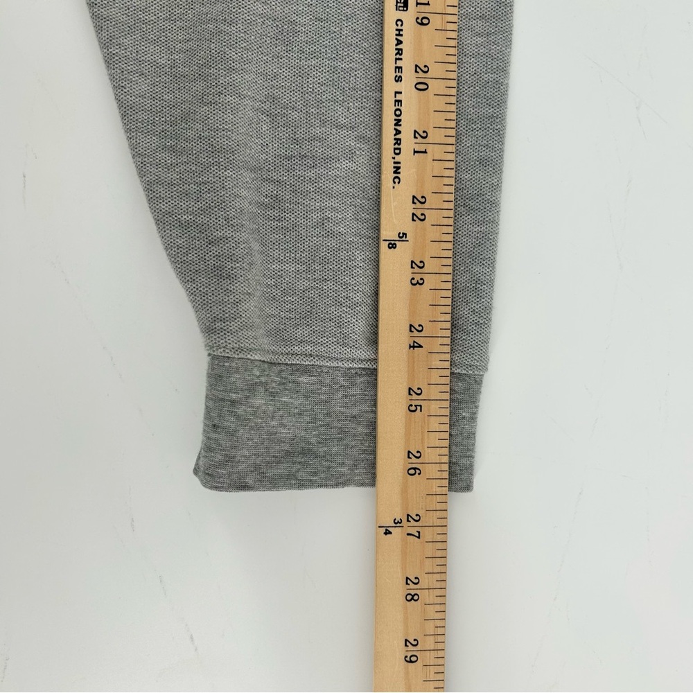 L.L.Bean Double L Polo Shirt Men 2XL Gray Long Sleeve Traditional Fit Knit - Picture 6 of 7